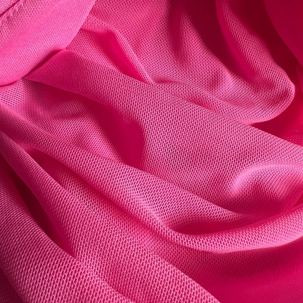 Fashion Nova Mesh Pink Mini Dress NWT - Picture 4 of 5